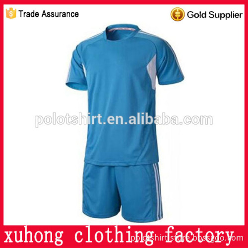2016 new design custom logo plain soccer jersey manufacturer